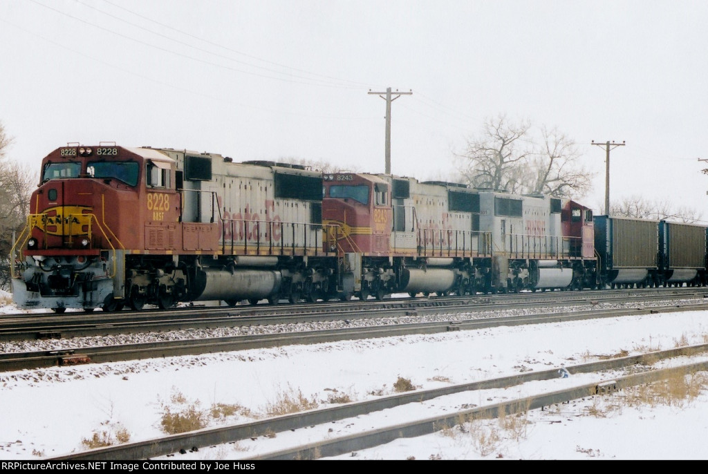 BNSF 8228 West